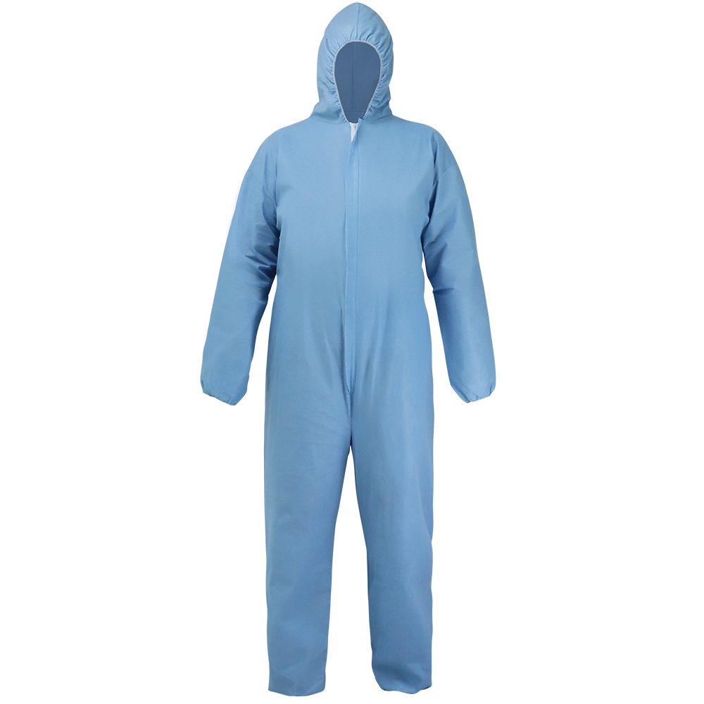 FrogWear™ Premium Self-Extinguishing Disposable Coveralls with Hood - Spill Control